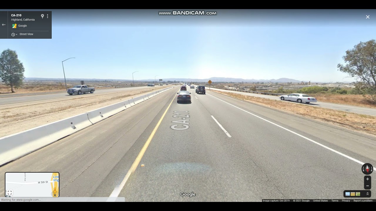 Foothill Freeway (CA 210 Exits 76 to 85) eastbound