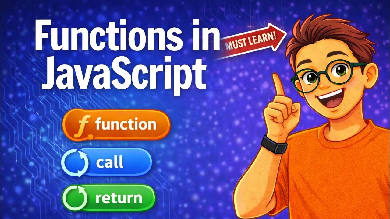JavaScript Functions Explained 🔥 Beginners to Pro | Web Development Course