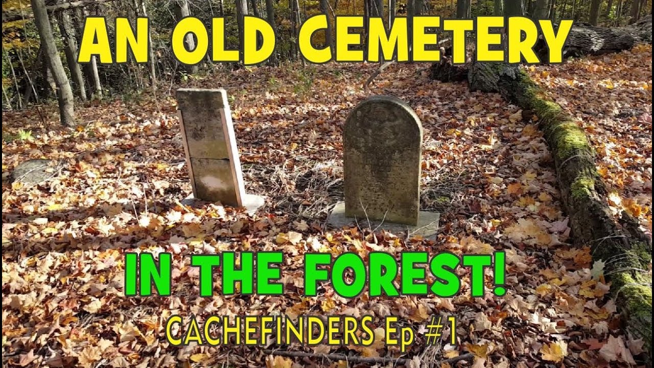 Metal Detecting An Old Cemetery In The Forest - Metal Detecting Canada - Minelab Safari