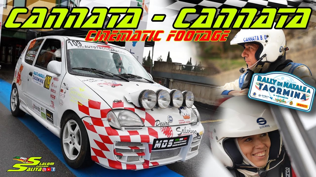 RALLY TAORMINA 2022 // FIAT 600 KIT CINEMATIC FOOTAGE // CANNATA - CANNATA