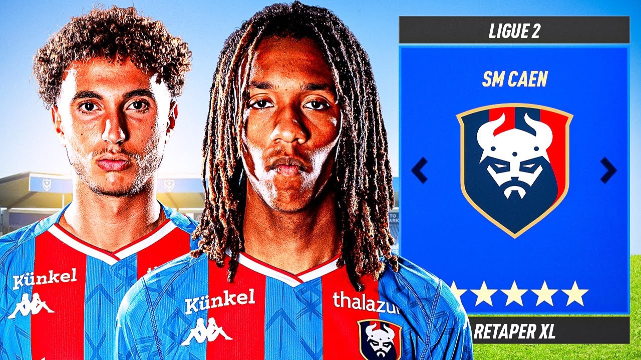 Je RETAPE CAEN en Carri&egrave;re sur FC25 !