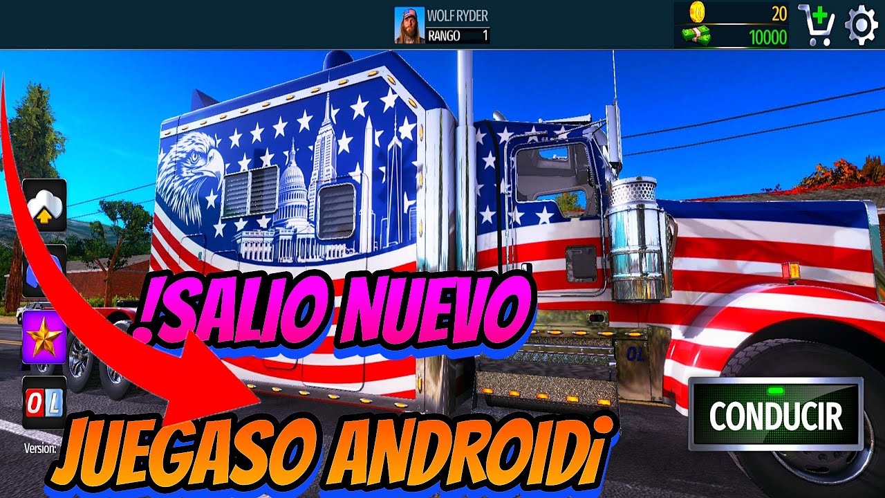 !SALIÓ NUEVO JUEGASO PARA CELULARES¡  TRUCK SIMULADOR DRIVE USA:EVO