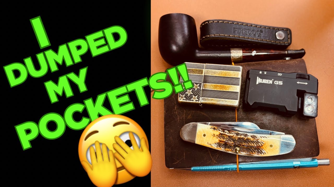 EDC Notebook Flip Through and POCKET DUMP