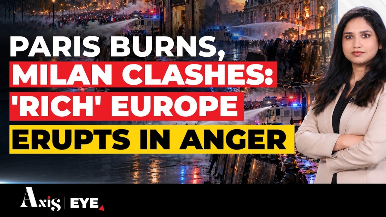 Town Hall Burnt, Shops Looted: Why Europe Has Erupted In Anger | France | Italy | Belgium | Portugal