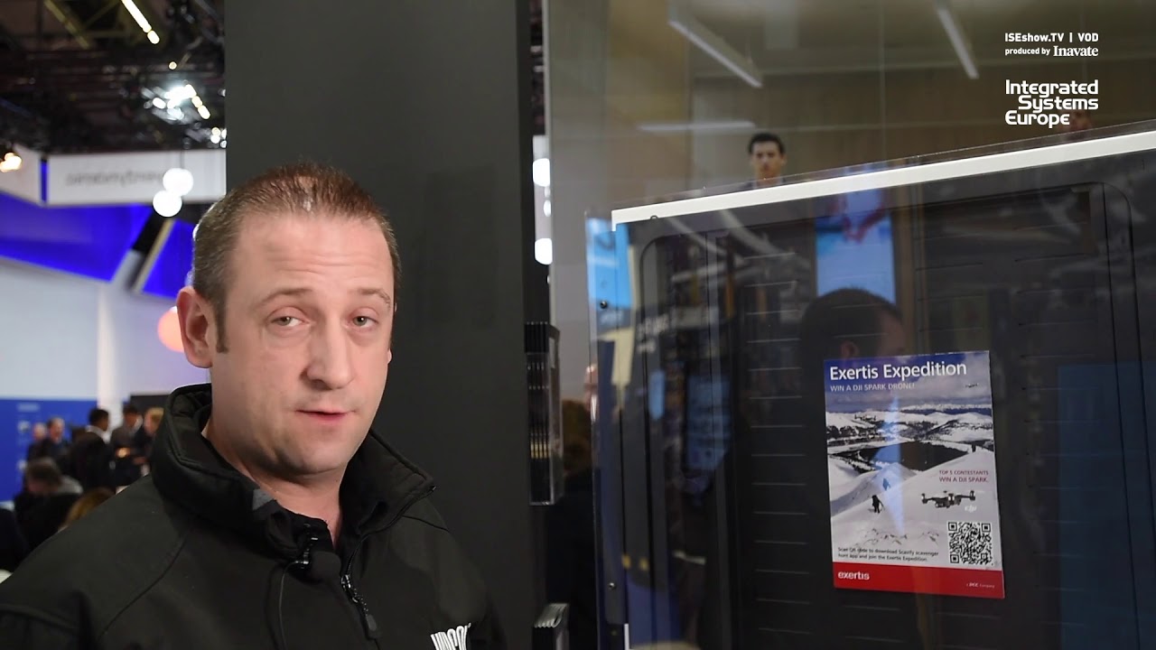 Unicol launch the VertiSlide full service mounting system at ISE 2019
