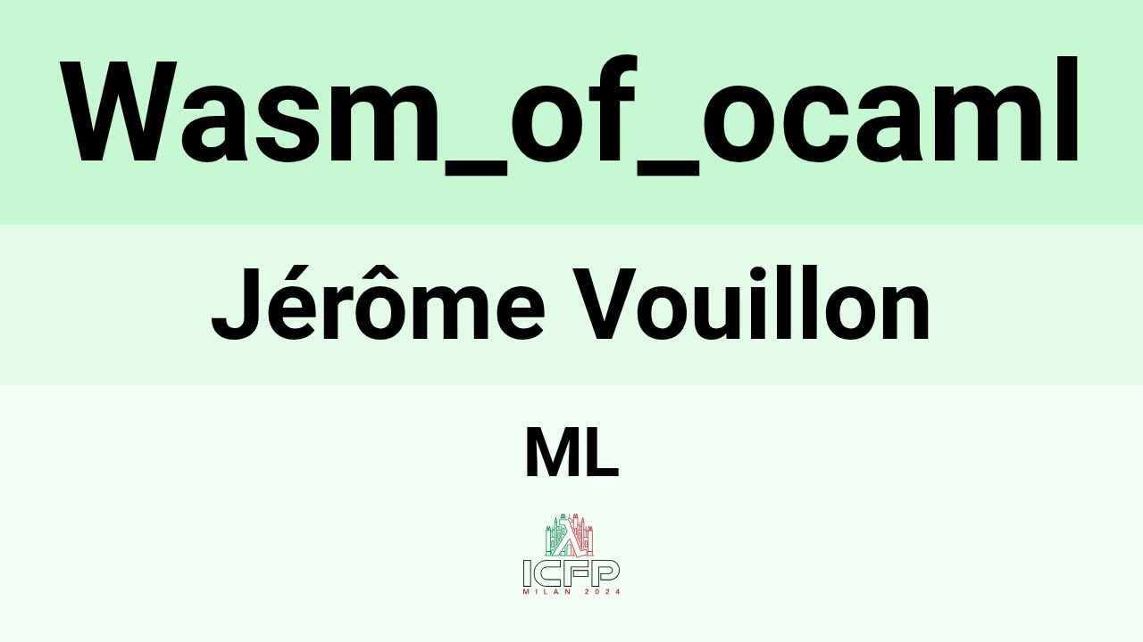 [ML24] Wasm_of_ocaml