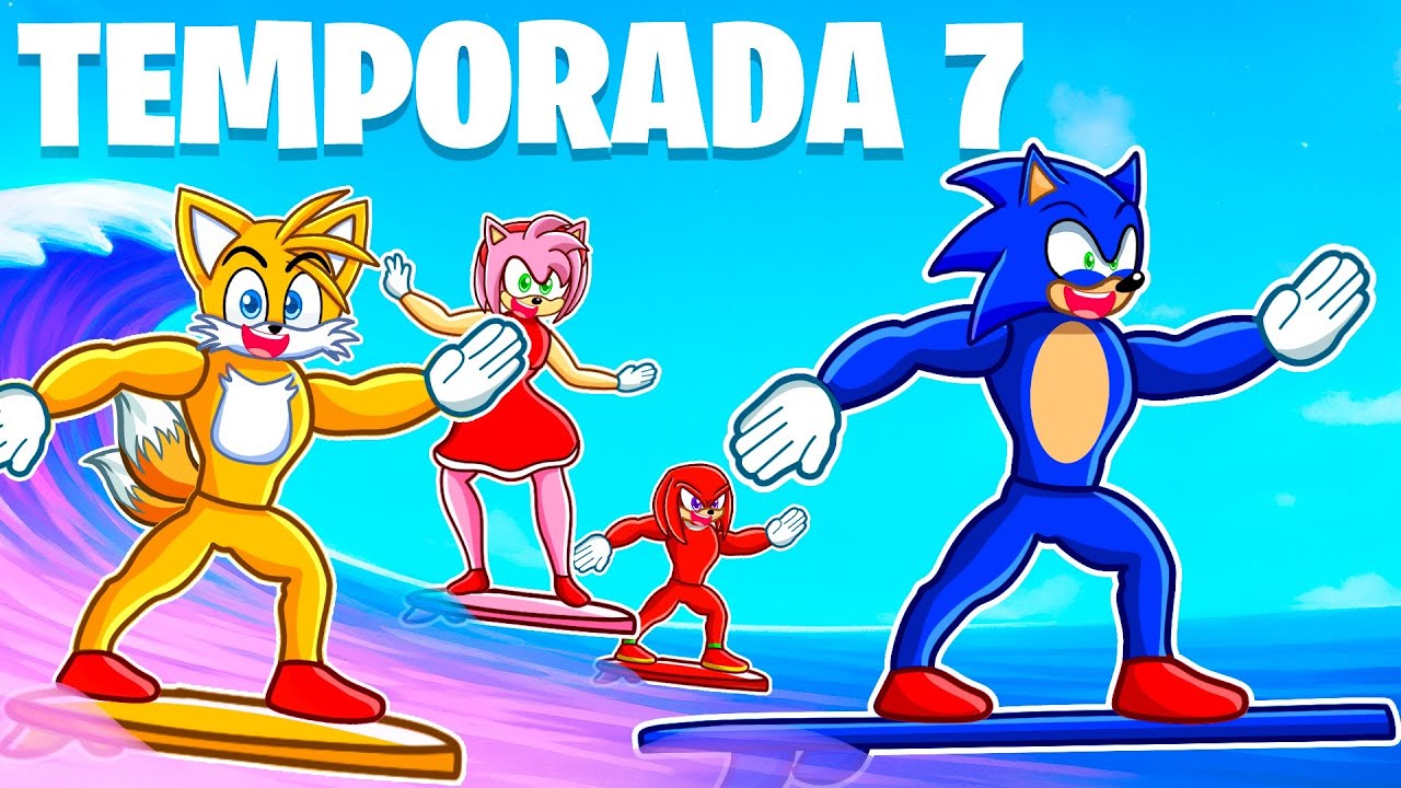 Sonic Juega NUEVA TEMPORADA *CAPITULO 7* en Fortnite!