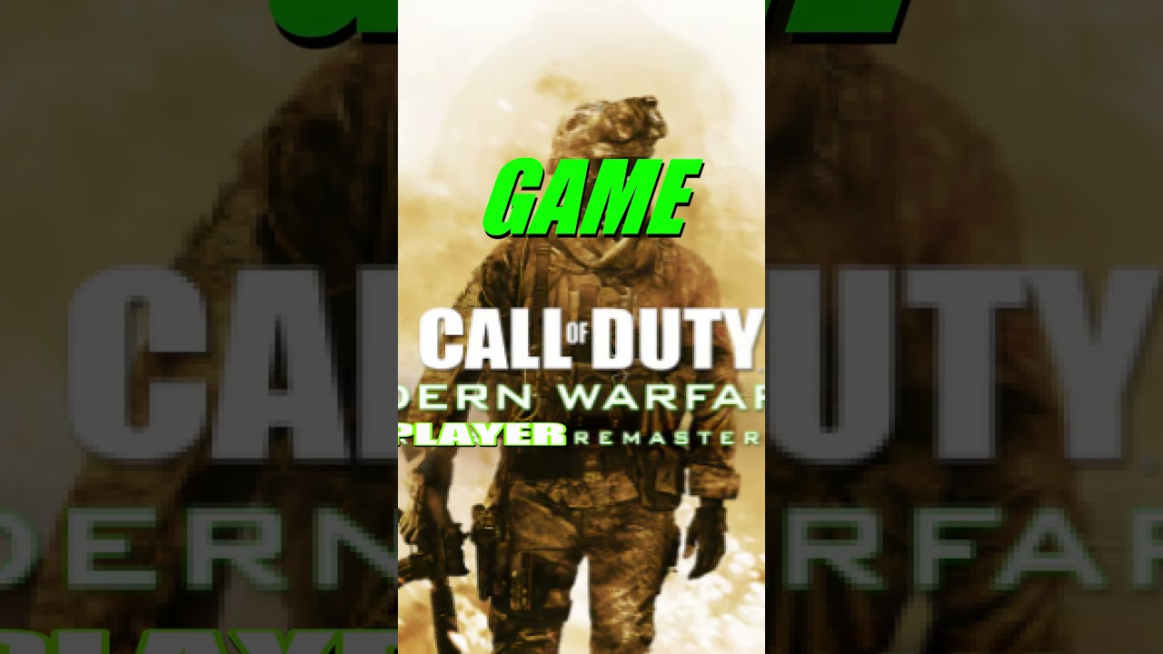 Modern Warfare 2 Remastered Multiplayer is gone... #gaming