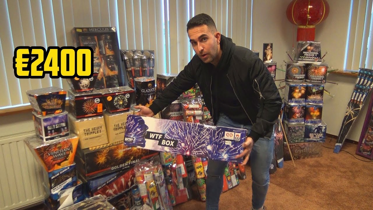 SUPER veel vuurwerk bestellen Nederland!
