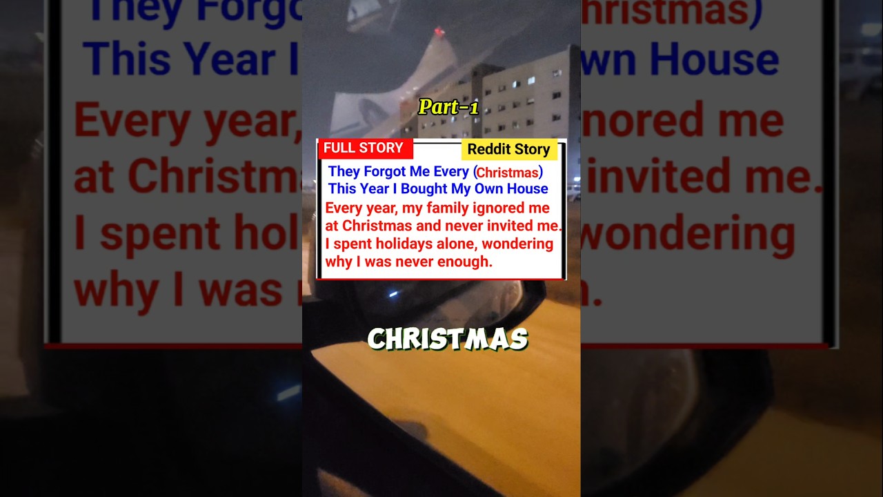 Every Christmas My Family Ignored Me And I Feel Very Sad 😔