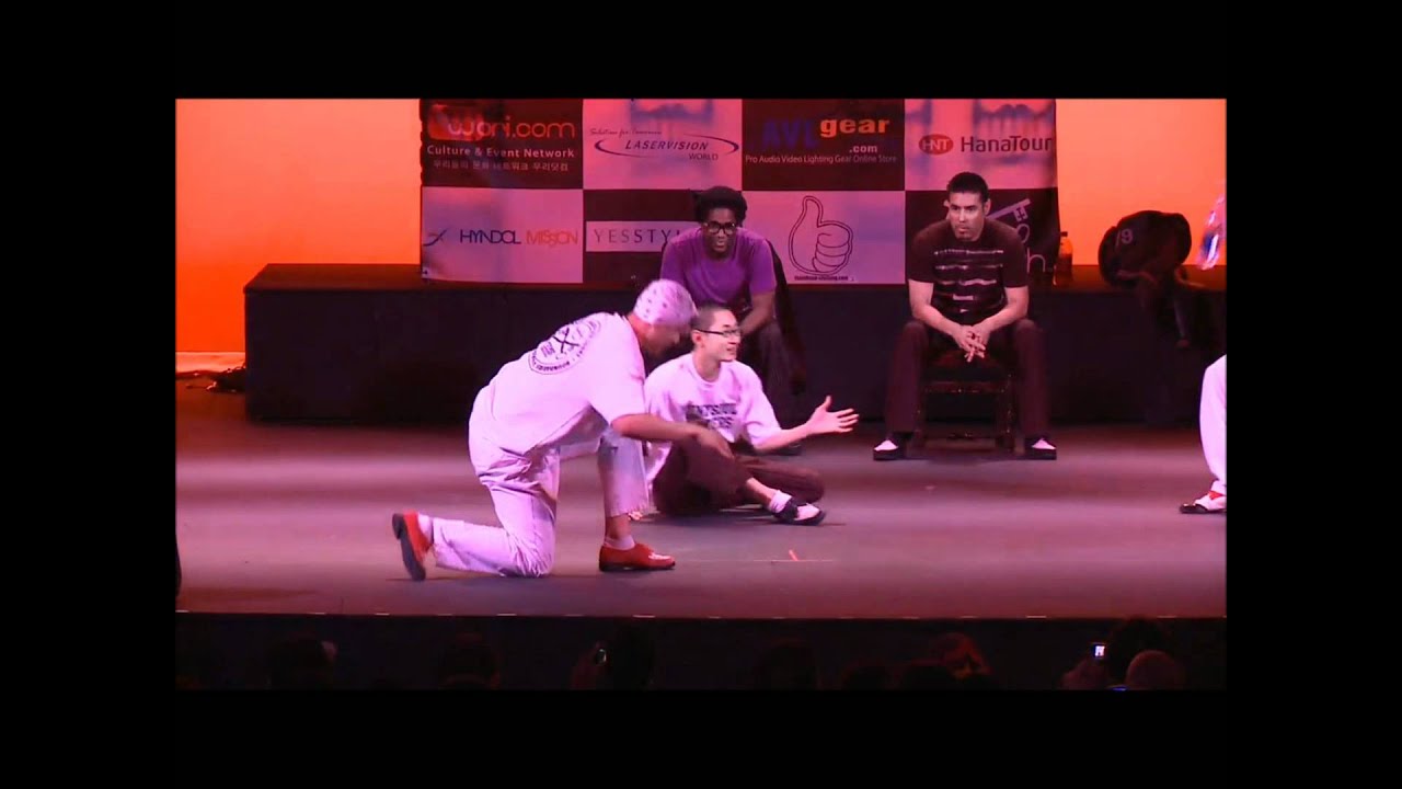 TOP (Truth Of Poppin) Poppin J & Crazy kyo vs Jsmooth & Jrock
