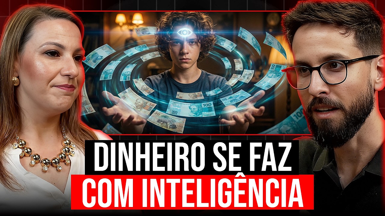POUCOS SABEM DISSO! O Dinheiro é Feito pelo CÉREBRO, Não pelo Trabalho DURO!
