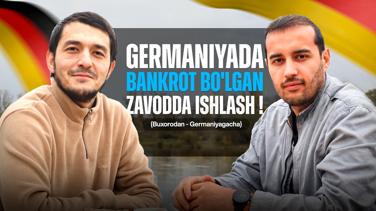 Germaniyada BANKROT bo'lgan zavodda ishlash !