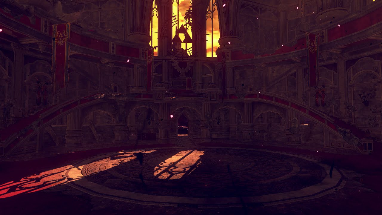 Hyrule Castle, the Corrupted Sanctum -  Zelda: Breath of the Wild