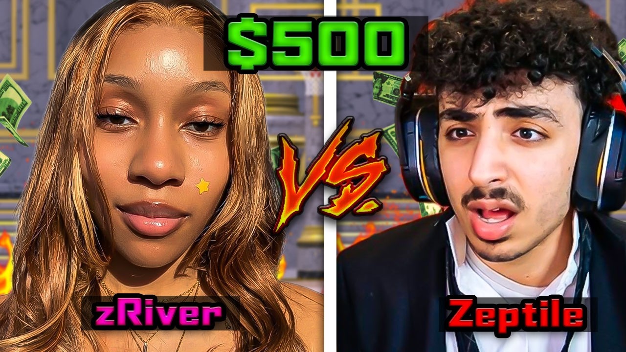 NBA 2K26 $500 POT WAGER #1 ENTERTAININNG FEMALE STREAMER V.S ZEPTILE!