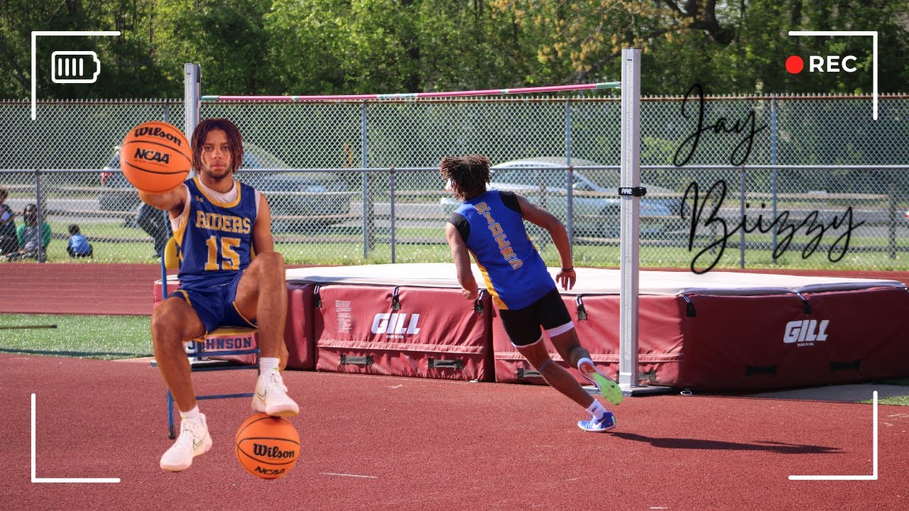 Jay Bizzy Works a Highschool Track Meet