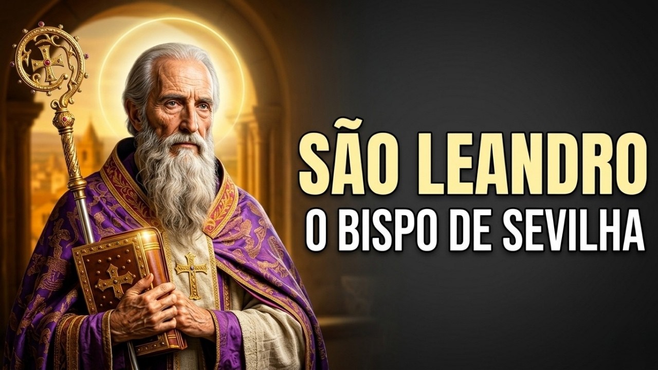 SÃO LEANDRO DE SEVILHA: O SANTO QUE CONVERTEU UM PRÍNCIPE E TRANSFORMOU A ESPANHA