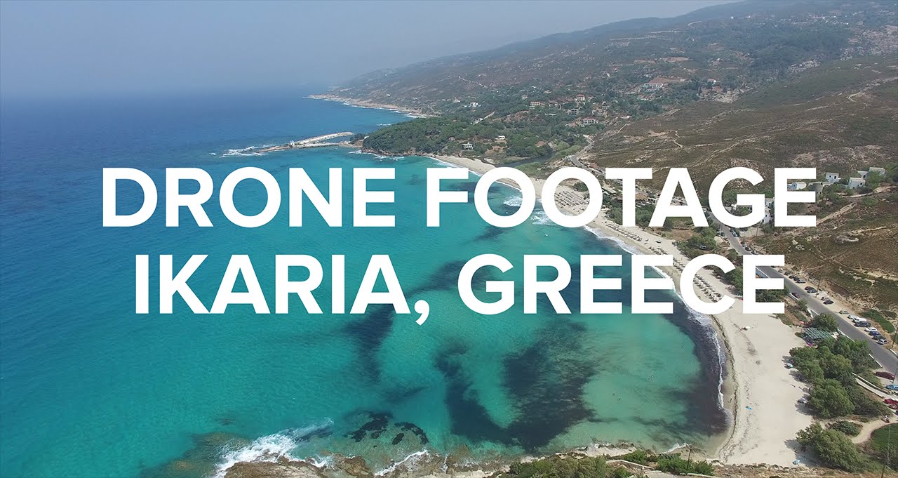 Ikaria, Greece - Mesakti Beach in 4K!
