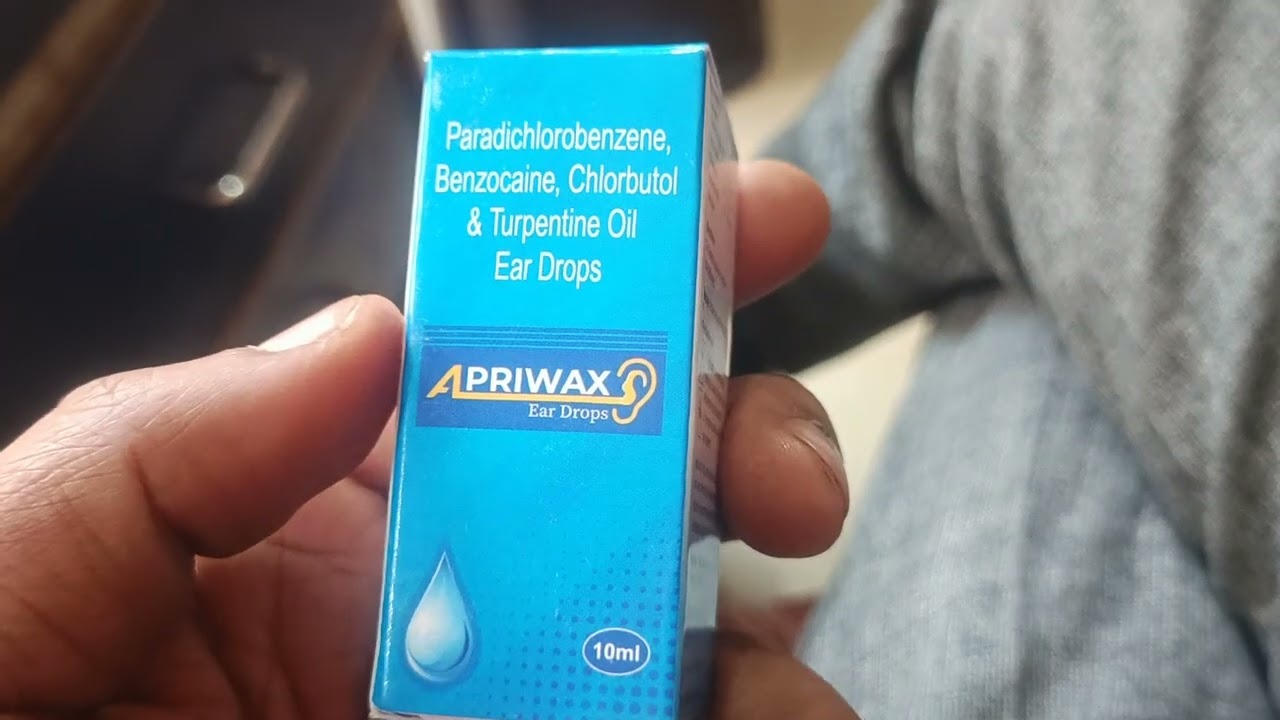 Apriwax Drop l Ear Drop l Infection l Pain l Wound l Pharma l Medicine l Apricum Life sciences l