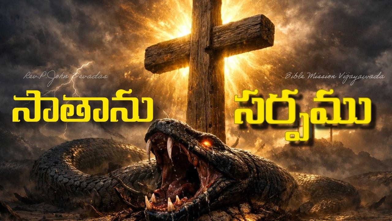 సాతాను సర్పము || LENT DAY - 22 || BIBLE MISSION VIJAYAWADA ||14-03-2026 || Rev. P. JOHN DEVADAS