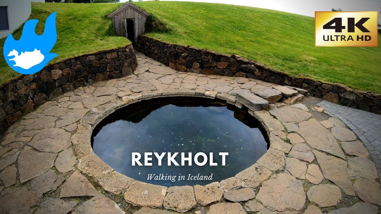 Reykholt - Walking in Iceland [4K]