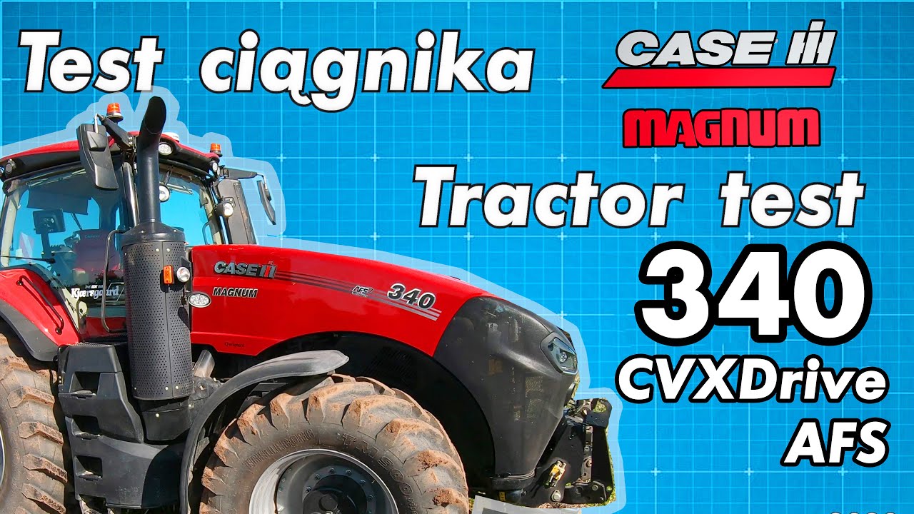 Test ciągnika Case IH 340 CVXDrive AFS traktor by martinflashgordon