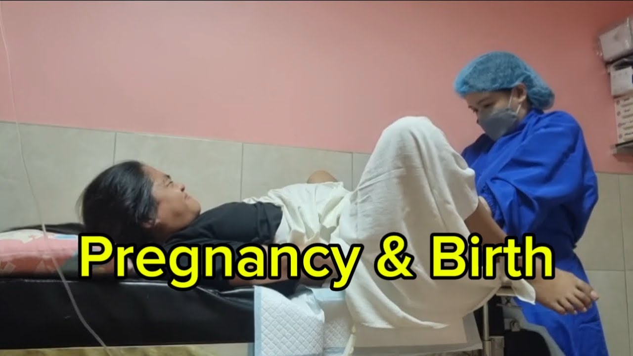 Pregnancy & Birth. Normal Baby delivery. 