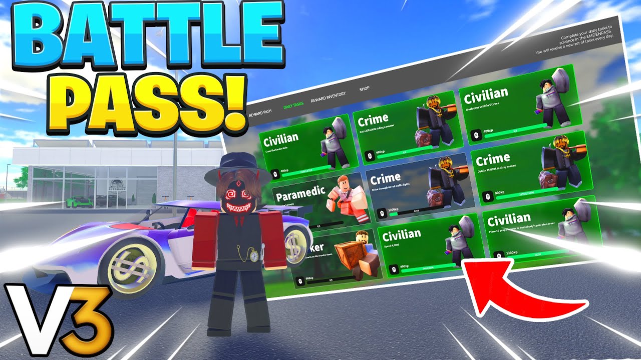 MISSIONEN ERLEDIGEN im NEUEN BATTLE PASS?! Roblox Notruf Emden