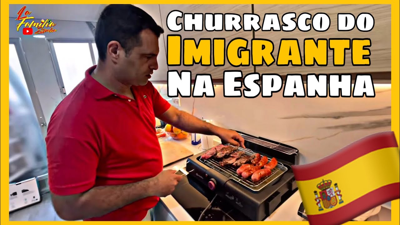 🇪🇸 FIZ UM CHURRASCO PARA COMEMORAR A COZINHA NOVA 🙌 #brasileironaespanha 