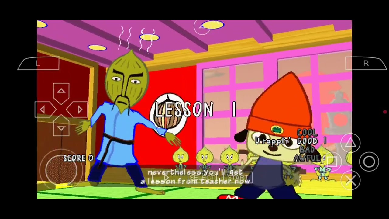 (Nova saga) jogando parappa the rapper o heroi do hip hop leia a descrição