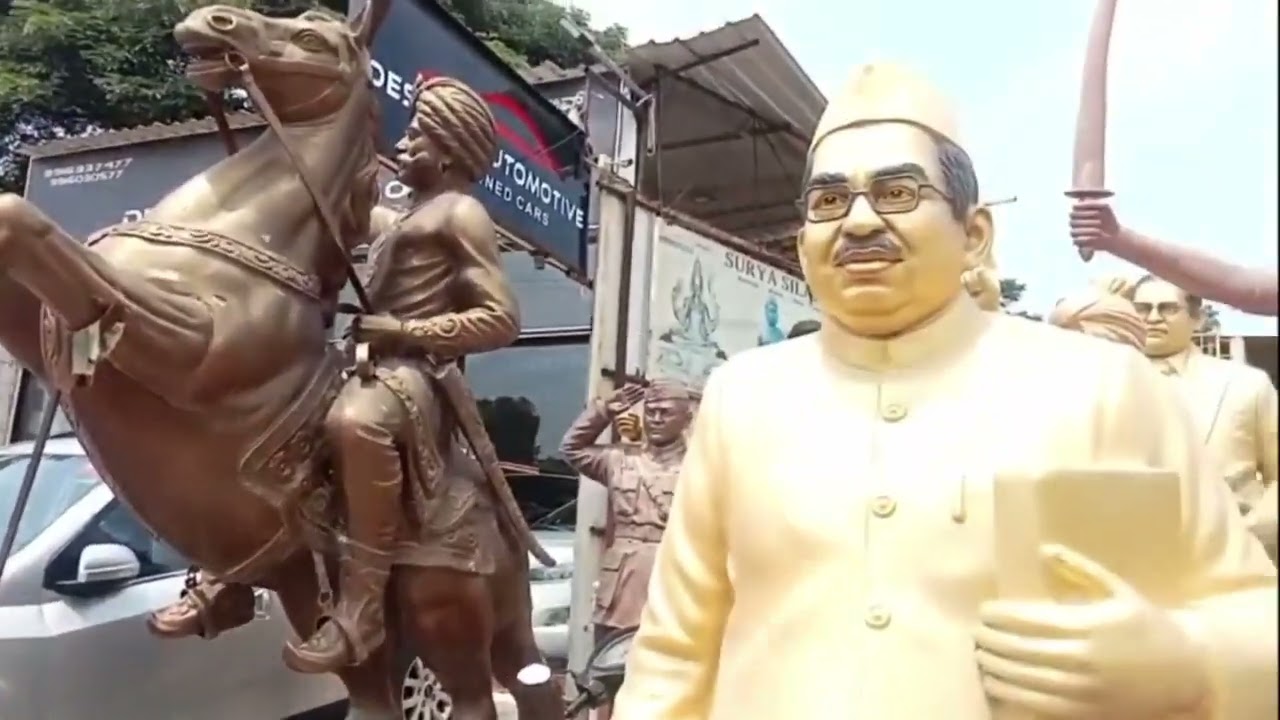 Art of Transformation of Sculptures at Surya Silpasala in Hebbal