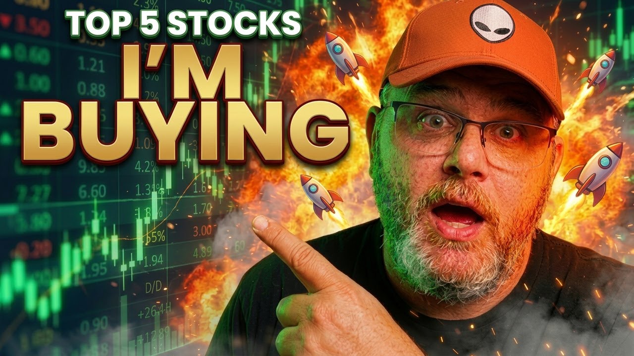 5 BEST Stocks to BUY Now (I'M BUYING)