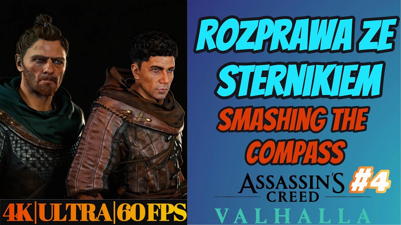 Assassin’s Creed Valhalla | Rozprawa ze Sternikiem | Smashing the Compass | Ultra | Gameplay 4k