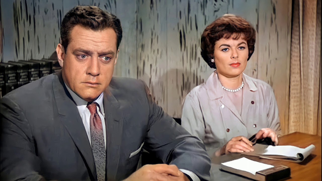 Perry Mason, Season 1, Episode 16, The Case Of The Demure Defendant, Just A Photo | Colorize Photos