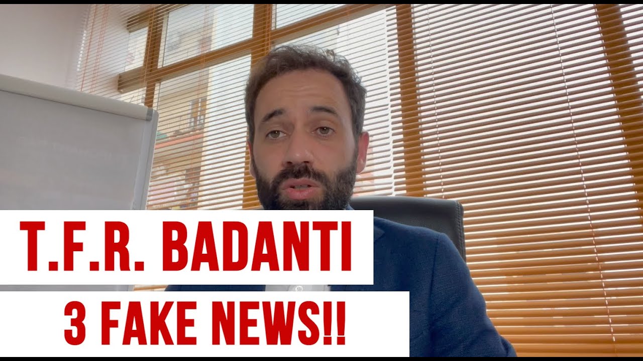 T.F.R. BADANTI: fai attenzione a queste 3 fake news!!