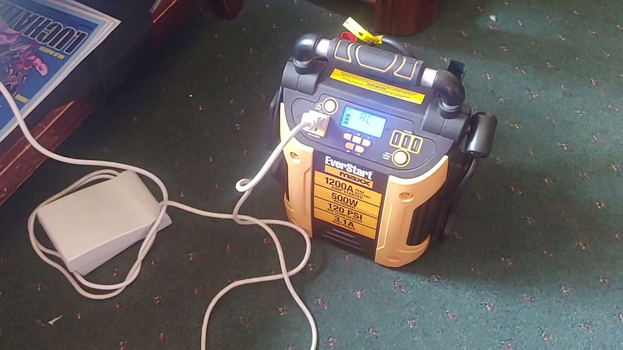 EverStart Maxx Power Station review and sewing machine test!! Did it blow up?