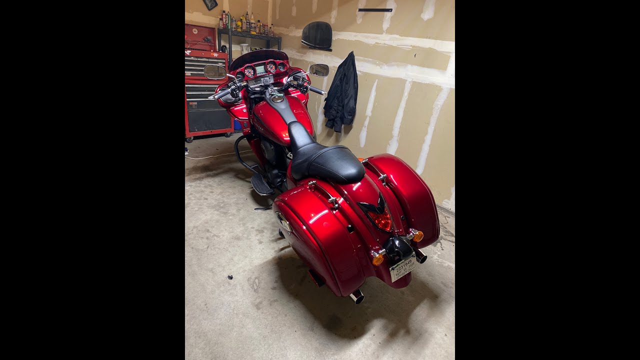 Kawasaki vaquero exhaust mod