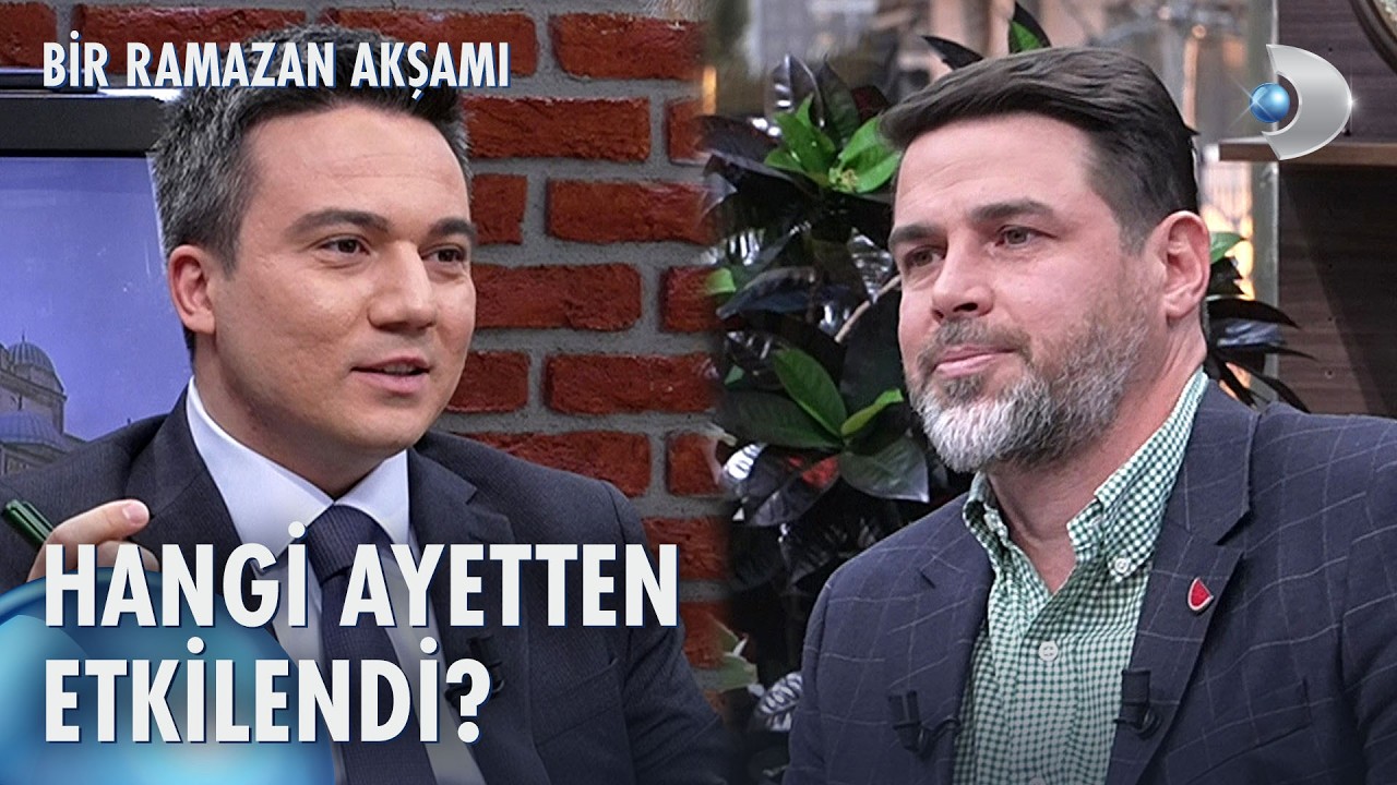 Reshad Strik'in en etkilendiği ayet hangisi oldu? | Bir Ramazan Akşamı 14. Bölüm