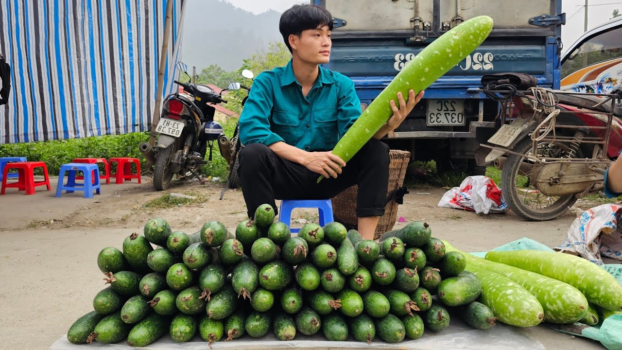 FULL VIDEO 150 Days Harvest, Vegetable, Sugarcane, Sweet potat, Red pumpkin, Squash, Go sell