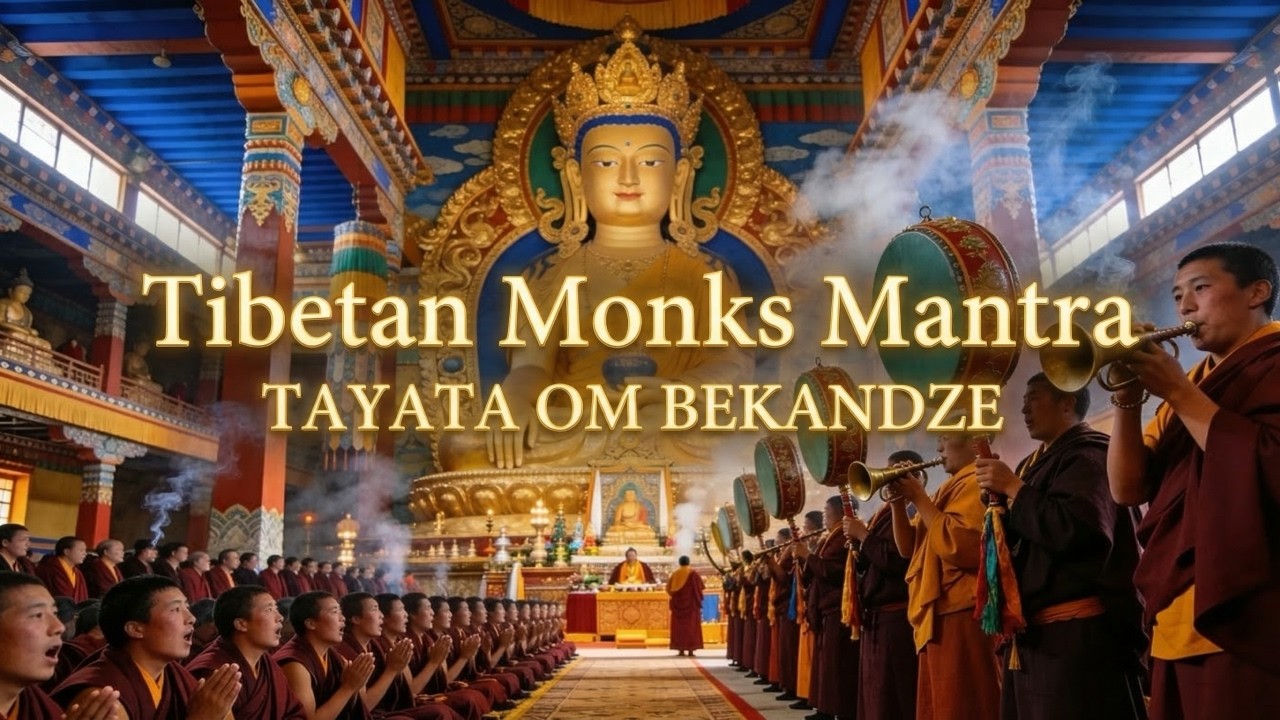 Medicine Buddha Mantra — Deep Physical Healing | Tibetan Monks Chant