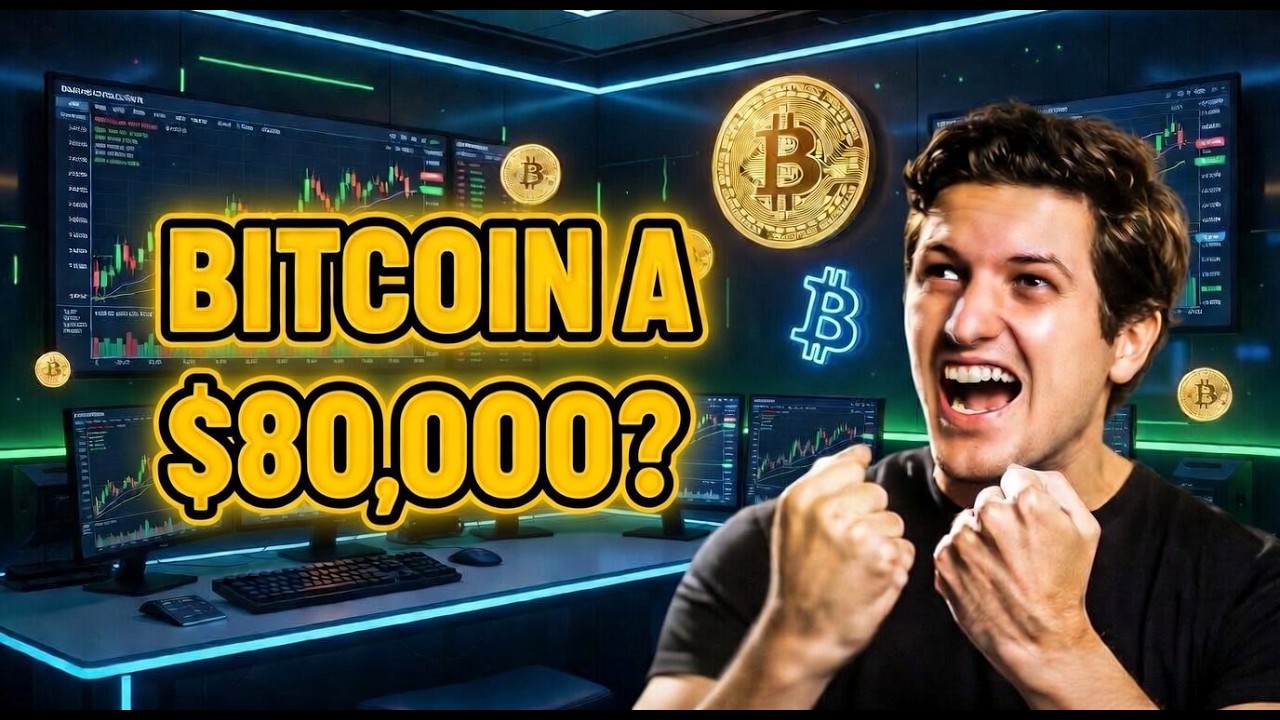 Bitcoin Vai Passar de $80.000? An&aacute;lise do BTC Hoje!
