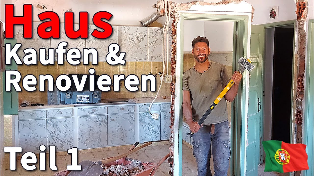 #HAUS #kaufen #PORTUGAL - TEIL 1: BEGINN der Renovierung 🏚️⚒️ ➡️ 🏠