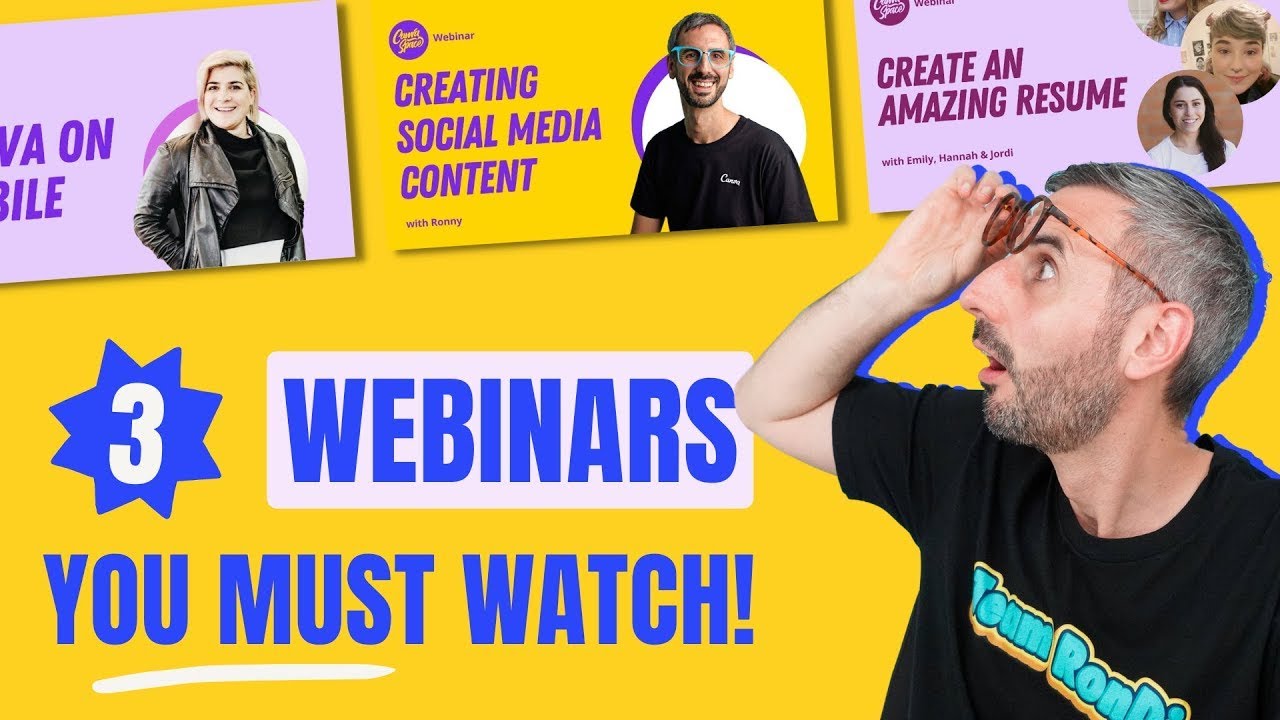 WATCH THIS to GROW as a PRO | Educational Canva Webinars