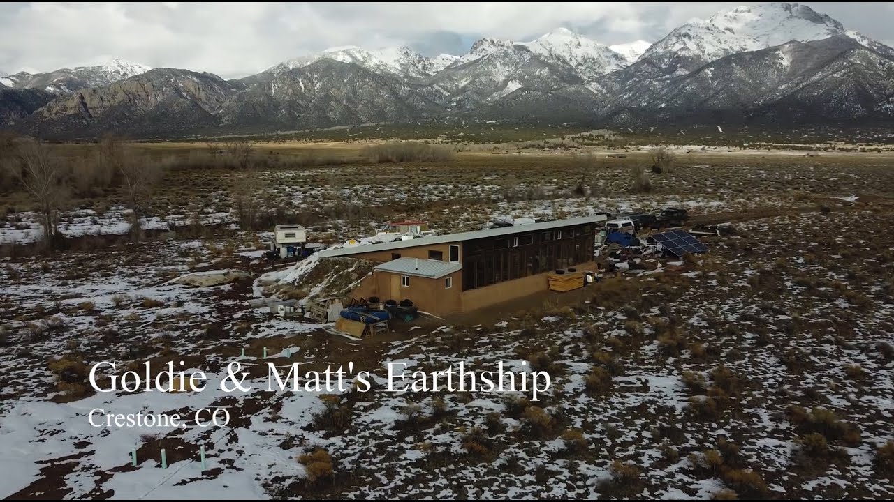 Goldie & Matt's Earthship Home Tour