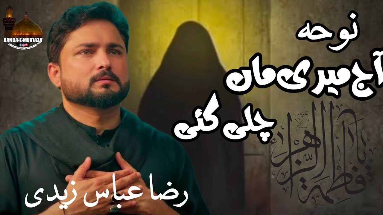 AJ MERE MAA CHALI GAI | Noha | Ayyam e Fatimiya | Raza Abbas Zaidi | Imamia Masjid Shadbagh | 2025