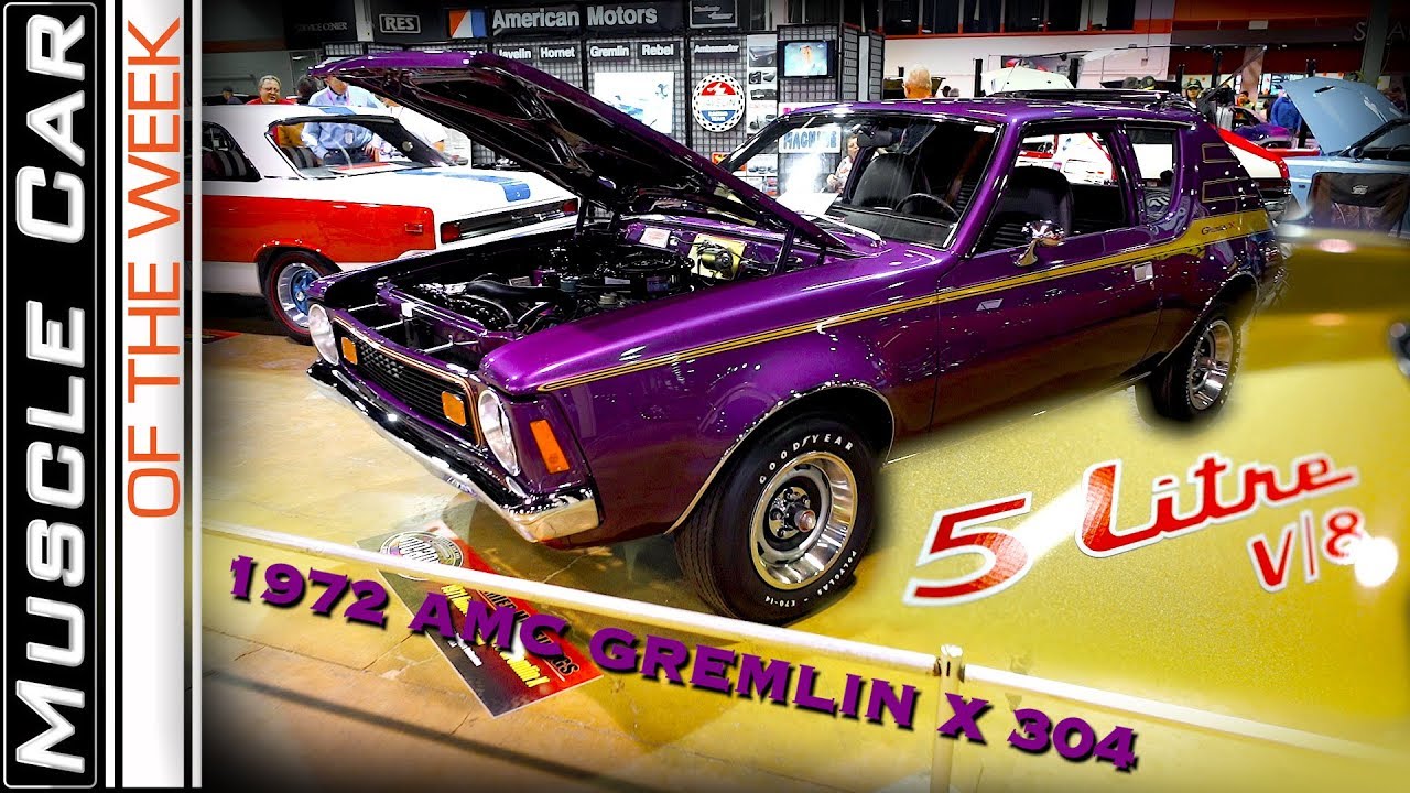1972 AMC GREMLIN X 304 Muscle Car Of The Week Episode #285