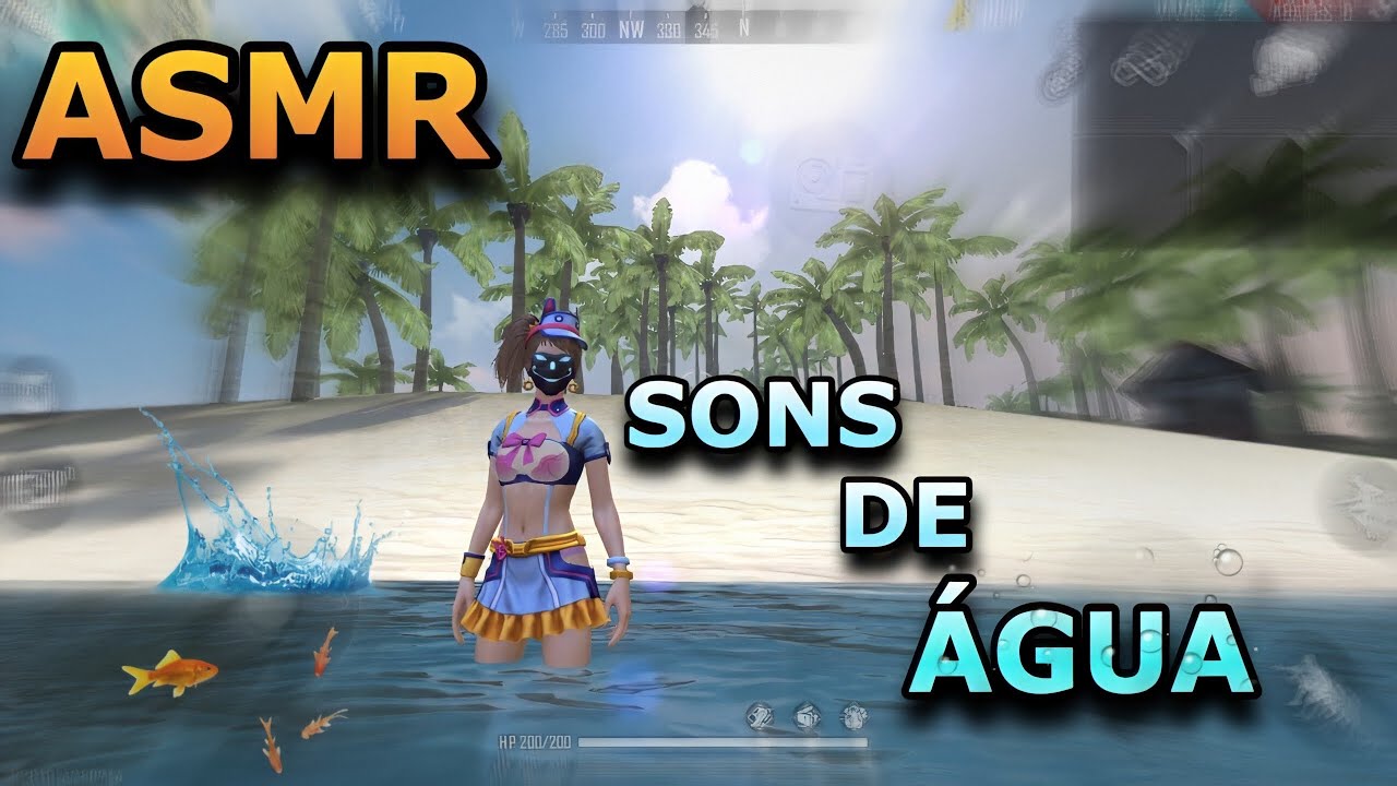 [ASMR] FREE FIRE 🔥 | SONS DE LÍQUIDOS 💦