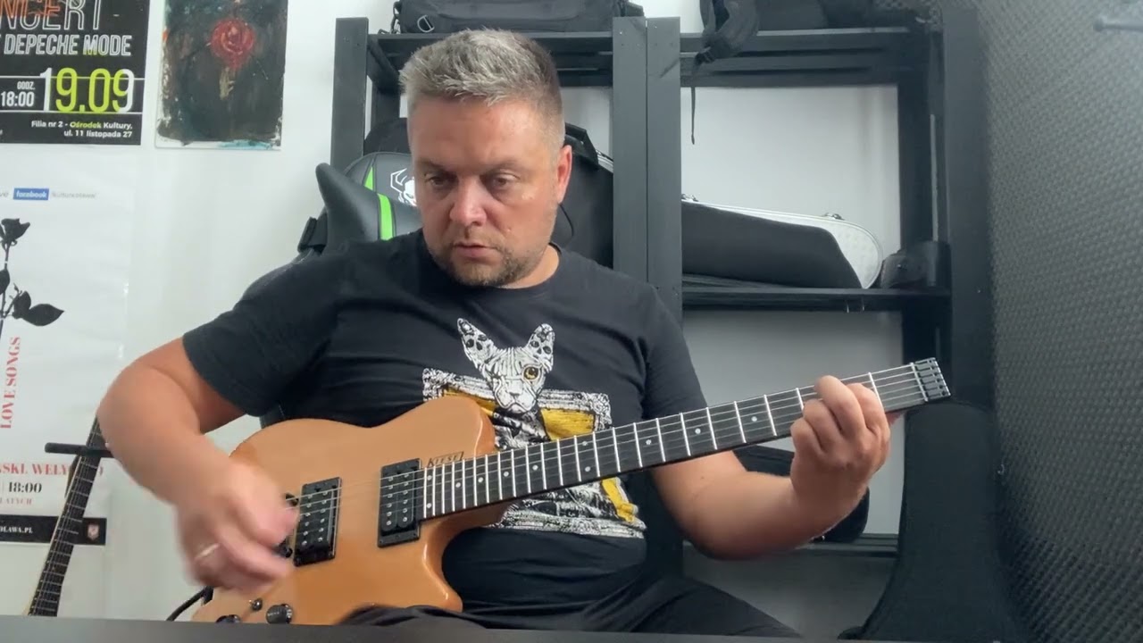 Kiesel HH2x Allan Holdsworth solid body vs chambered body - TEST