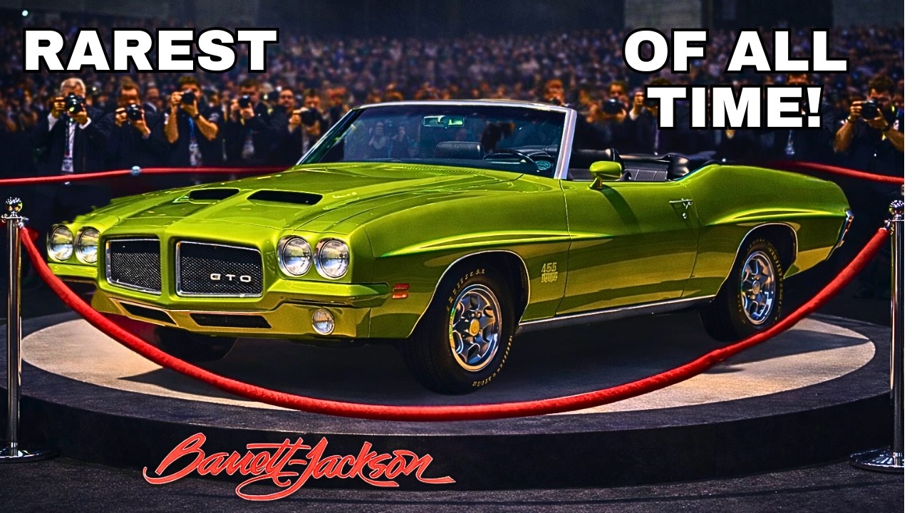 10 RAREST Muscle Cars EVER Auctioned At Barrett Jackson