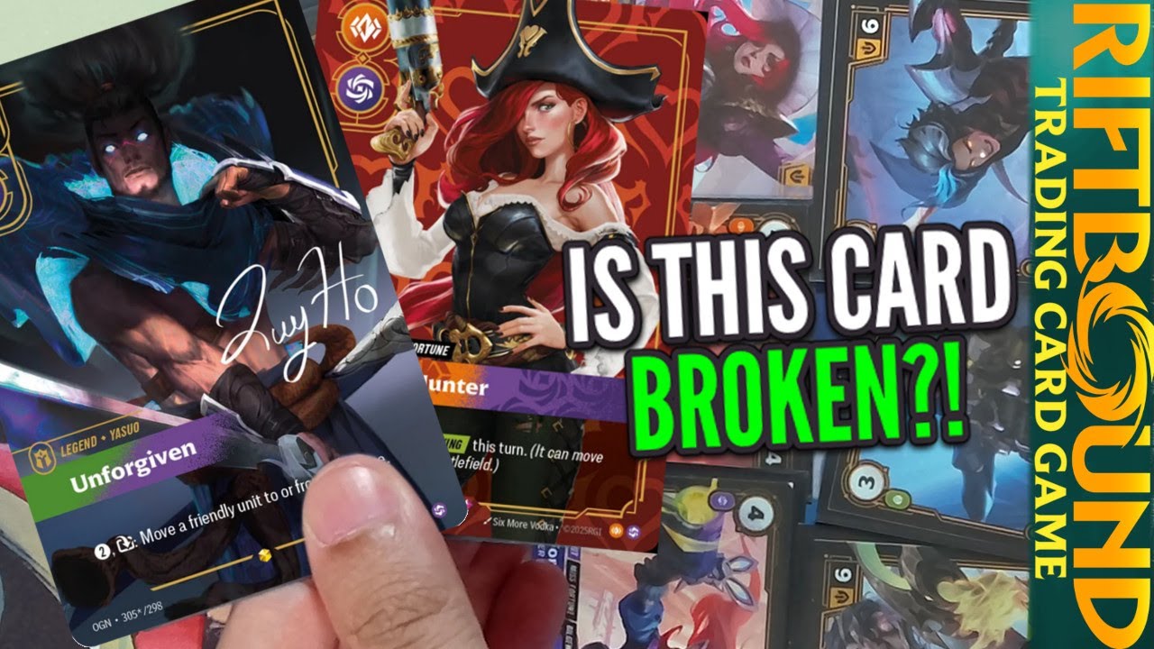 Игровой процесс Riftbound TCG | Ясуо против Мисс Фортуны — мета, правила, колоды!